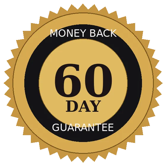 60-day money-back guarantee